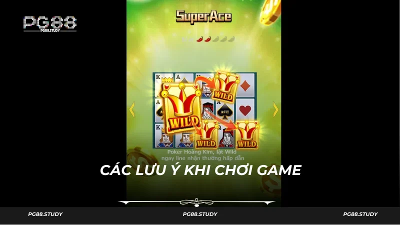 Cần chú ý đến những tính năng của game tại PG88