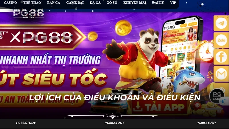 Việc tuân thủ điều kiện của PG88 sẽ mang đến lợi ích