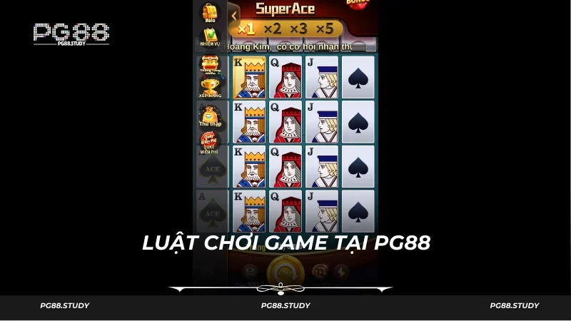 Quy định đặt cược trong siêu cấp ACE PG88